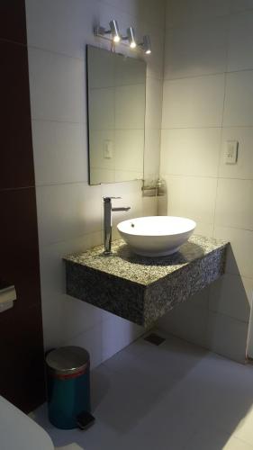 Ένα μπάνιο στο Mui Ne Volga Hotel & Apartments