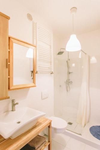 Phòng tắm tại Apartment Savska