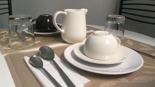 Příslušenství pro přípravu čaje a kávy v ubytování Civico 7