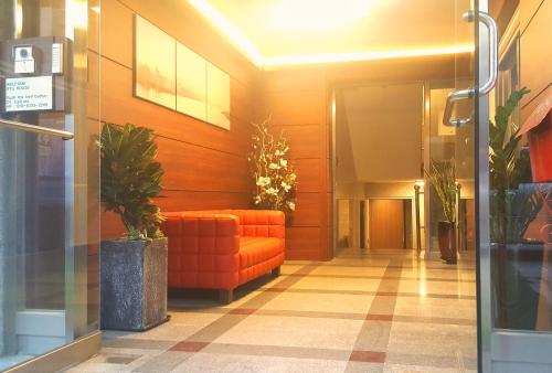 Ruang duduk di Forêt Guest House Gangnam