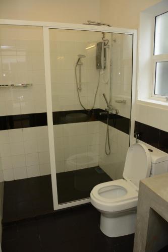 Ванная комната в Hotel Tobiko