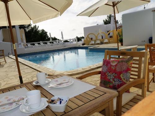 Bazén v ubytování Hacienda Encanto del Rio nebo v jeho okolí