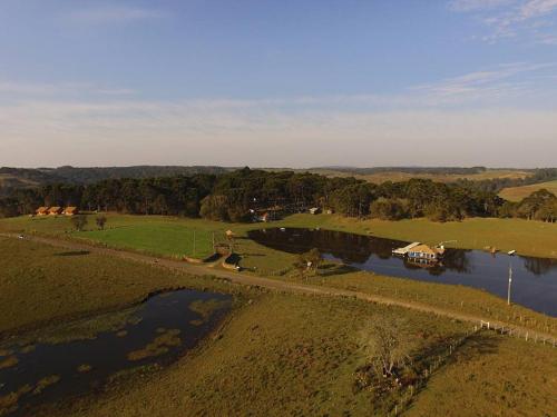 Naturlandschaft in der Nähe der Lodge