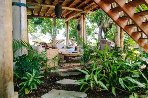 Isleta El Espino Ecolodgeにある庭