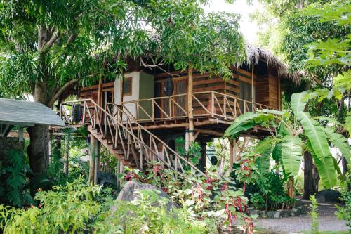 Isleta El Espino Ecolodgeにある庭