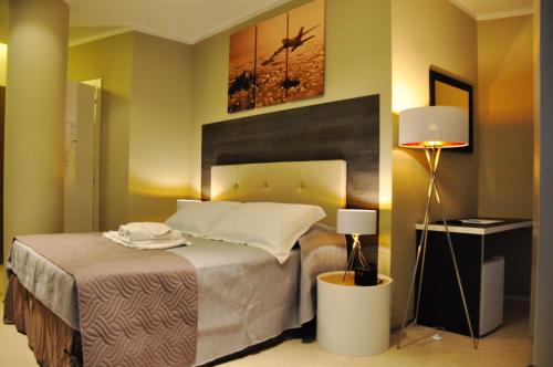 Katil atau katil-katil dalam bilik di Star Hotel Airport Verona