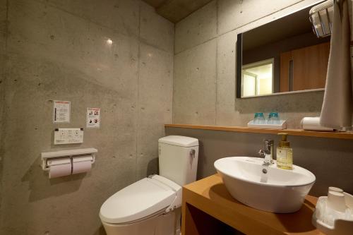 Koupelna v ubytování NAHA-WEST INN