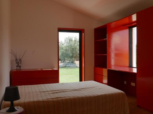 En eller flere senge i et værelse på Casa do Vale da Terra Negra