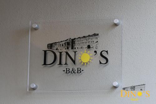 Certifikát, hodnocení, plakát nebo jiný dokument vystavený v ubytování Dino's B&B