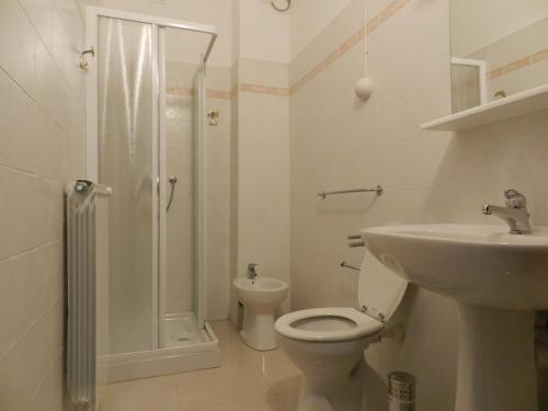 Et badeværelse på Hotel Air Palace Lingotto