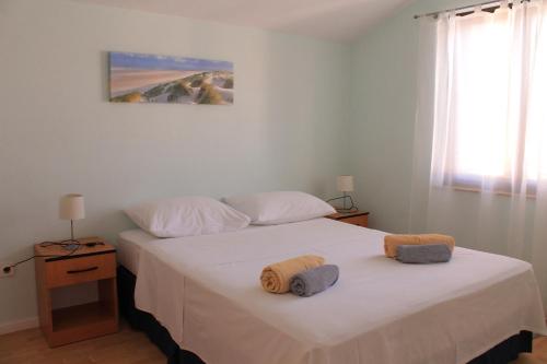 Postel nebo postele na pokoji v ubytování Apartments Yerkovic