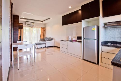 Dapur atau dapur kecil di V Condominium Samui