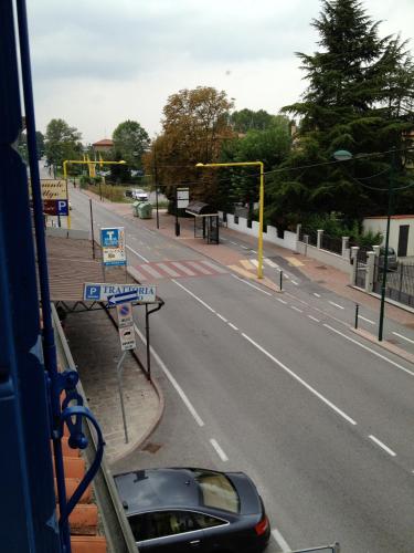 a car parked on the side of a street at Ca'Nova Alloggi in Campalto