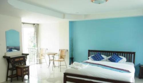 Ένα ή περισσότερα κρεβάτια σε δωμάτιο στο Spa Guest House