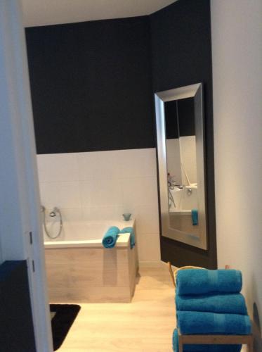 
A bathroom at Apartment Zeebrugge

