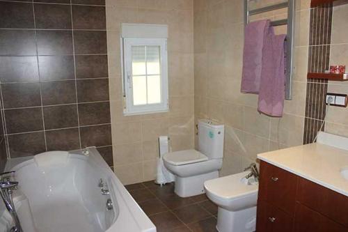 A bathroom at La Verdevilla