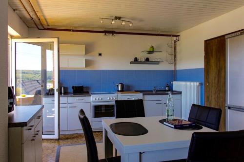 Η κουζίνα ή μικρή κουζίνα στο Apartment Bellevue