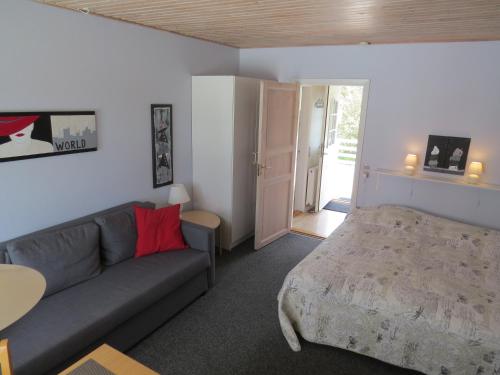 Posezení v ubytování Motel Garni Blåvand