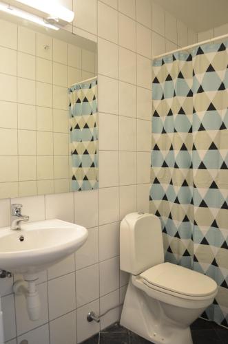 Et badeværelse på MB Apartments