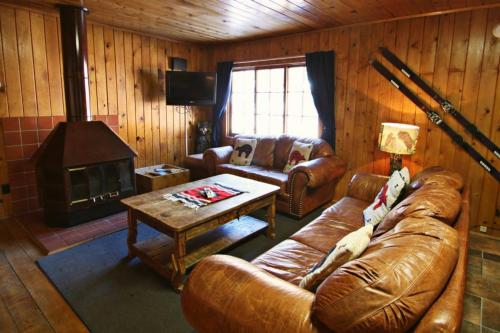 Et sittehjørne på Three Bears Lodge