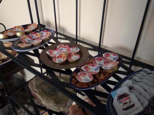 a group of plates of food on a table at Agave in Reggio Calabria