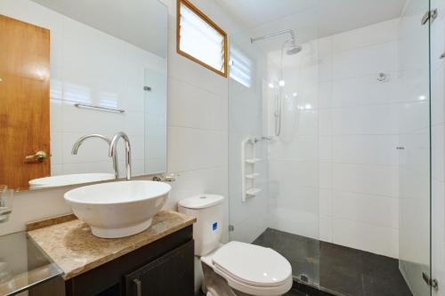 Kúpeľňa v ubytovaní Casa Grande Para Grupos Siete Habitaciones BiG HOUSE 7 Bedrooms