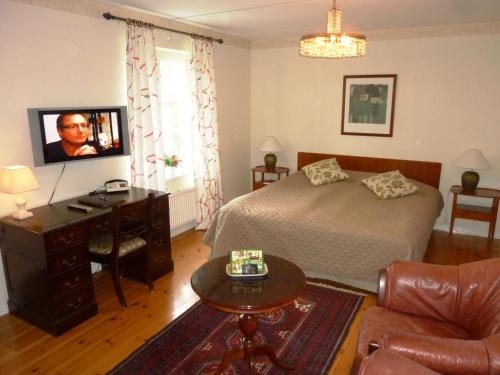 Posezení v ubytování Nya Pallas Hotel