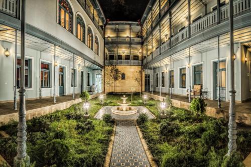 Zahrada ubytování Golden Tulip Borjomi