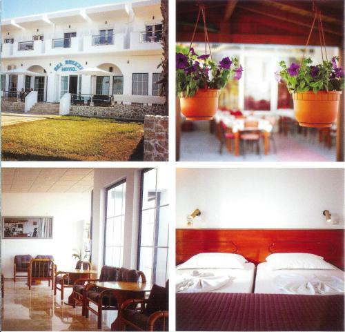 Кровать или кровати в номере Sea Breeze Hotel