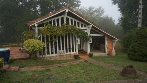 Zahrada ubytování Les Hotes Des Guillemets