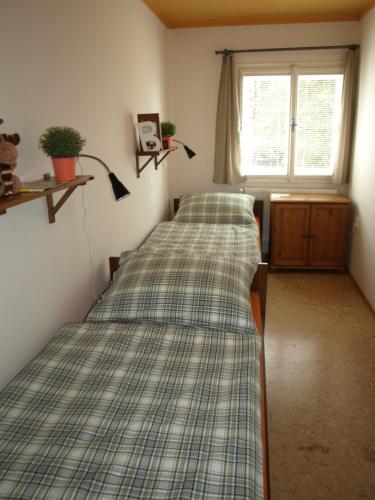 Guest House LUFT Sněžníkにあるベッド
