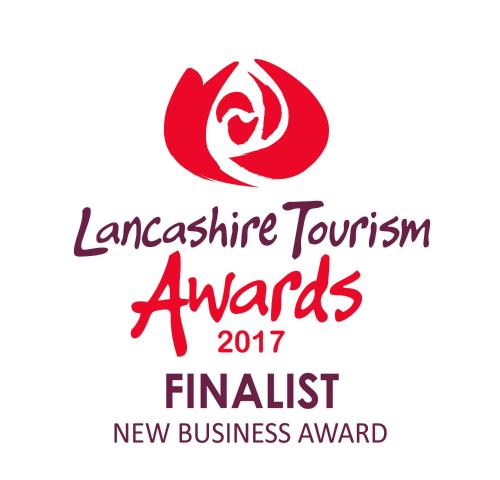 a logo for the inaugural tourism awards finalist at The Oxfordshire in Blackpool