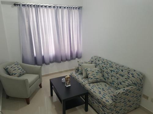 Χώρος καθιστικού στο KSL Residence