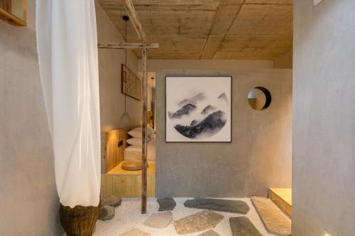 Shangri-La Karesansui Hotelにあるバスルーム