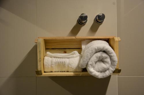 Ett badrum på Apartamento Kami