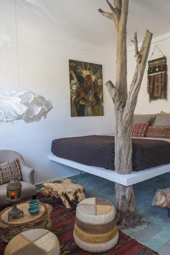 Letto o letti in una camera di Munga Guesthouse