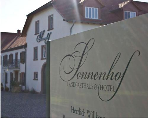 Plan de l'établissement Hotel Sonnenhof