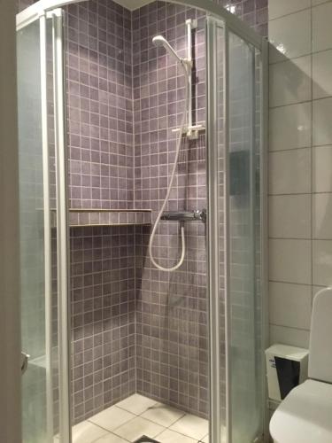 Koupelna v ubytování Dagsholm Hotell
