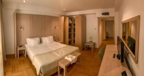Μια τηλεόραση ή/και κέντρο ψυχαγωγίας στο Hotel Satu Mare City