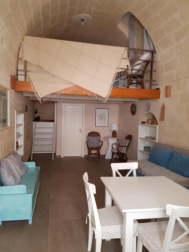 A seating area at Casa Elena