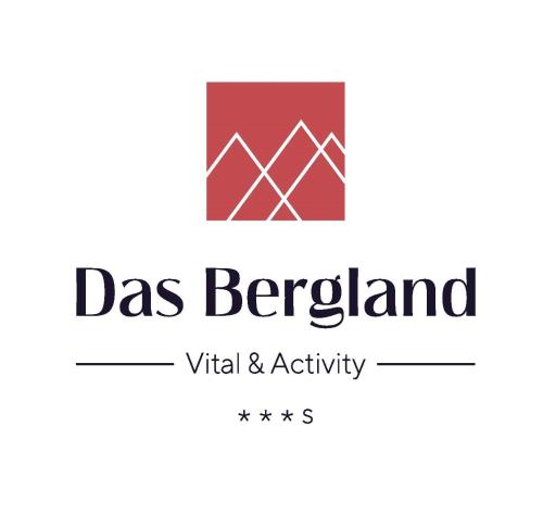 a logo for a villa rental and activity at Das Bergland - Vital & Activity in San Leonardo in Passiria