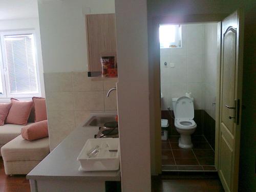 Bilik mandi di Apartments Smakoski