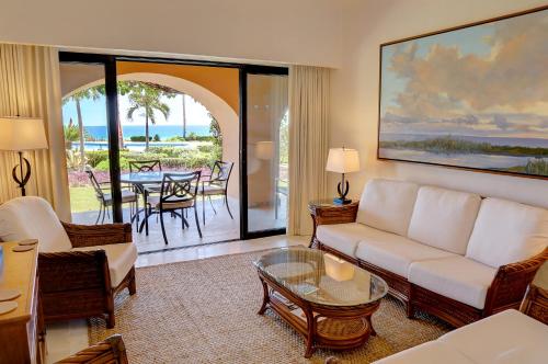 אזור ישיבה ב-Condominios Brisa - Ocean Front
