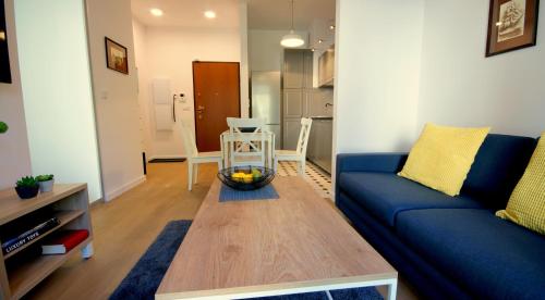 Ruang duduk di IRS ROYAL APARTMENTS Apartamenty IRS Neptun Park