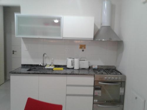 Una cocina o kitchenette en Monoambiente Libertad 345