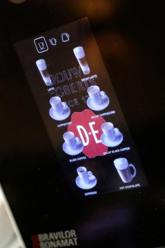 a remote control with the word die on it at Best Western Plus Nottingham Westminster Hotel in Nottingham