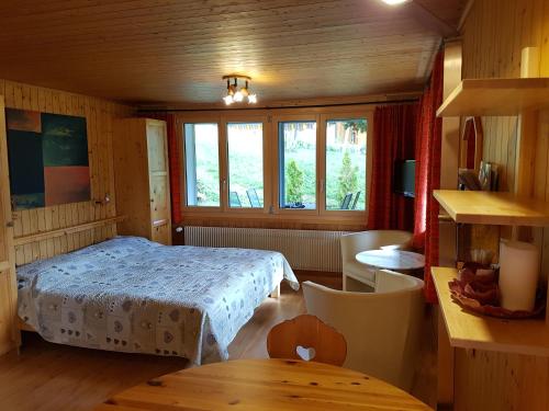 Postel nebo postele na pokoji v ubytování Chalet Florida