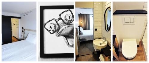 Ванная комната в Urban Style Hotel de France