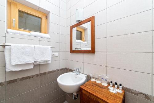 Koupelna v ubytování B&B Zlatna Nit