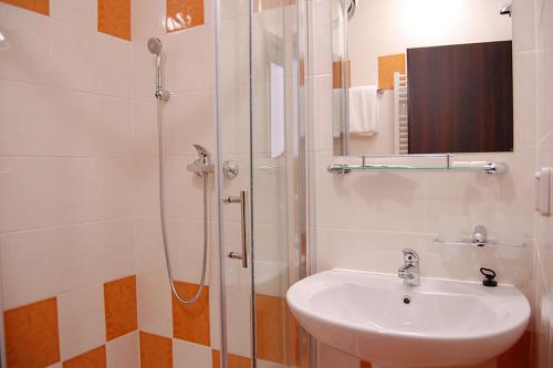 Ванная комната в Penzion U Kostela
